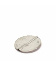 Scheibe african, 925 Silber, 25x1mm