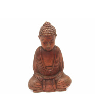 Meditationsbuddha aus Suarholz, 20x16cm
