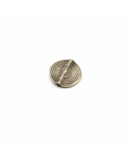 Scheibe african traditional, 925 Silber, 15x3mm