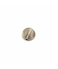 Scheibe african traditional, 925 Silber, 13x3mm