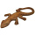 Gecko aus Suarholz, flach, 30 cm lang