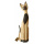 Katze sitzend - aus Albesinaholz, handbemalt, ca.60 cm hoch und 15 cm breit