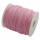 Baumwollband gewachst, rosa, 1.5mm x 100cm - Meterware am Stück