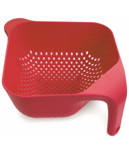 Joseph Joseph Square Colander Sieb gross rot quadratisch...