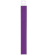 ZAK Jumbo Trinkhalme violett 15er Set
