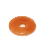 Aventurin rot - Donut, 35 mm TL-Serie