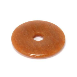 Aventurin rot - Donut, 40 mm TL-Serie