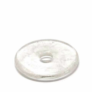 Bergkristall - Donut, 40 mm TL-Serie