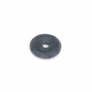 Blauquarz - Donut, 30 mm A-Qualität