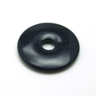Goldfluss blau-lila -  Donut, 35 mm