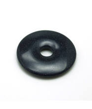 Goldfluss blau-lila -  Donut, 35 mm