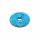 Howlith türkis - Donut, 30 mm TL-Serie (gefärbt)