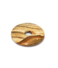 Landschaftsjaspis - Donut, 35 mm TL-Serie