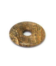 Landschaftsjaspis - Donut, 40 mm TL-Serie