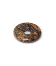Leopardenjaspis - Donut, 30 mm TL-Serie