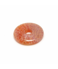 Schlangenjaspis - Donut, 30 mm