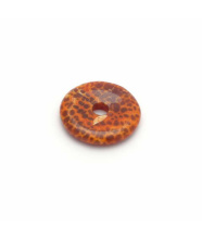 Schlangenjaspis - Donut, 35 mm