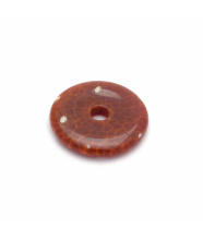Schlangenjaspis - Donut, 45 mm