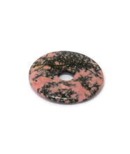 Rhodonit - Donut, 35 mm TL-Serie