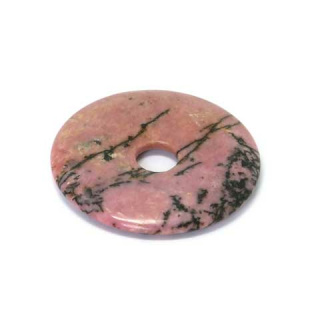 Rhodonit - Donut, 40 mm TL-Serie