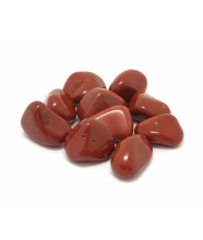 Jaspis rot - Trommelsteine, 100 Gramm, 10 - 30 mm TL-Serie