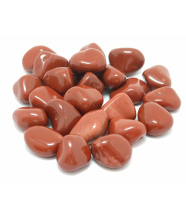 Jaspis rot - Trommelsteine, 250 Gramm, 10 - 30 mm TL-Serie