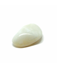 Opal weiß (Milchopal) - Trommelsteine, 250 Gramm, 20 - 45 mm