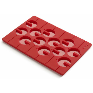 Lékué 3D Form Lollipops rot